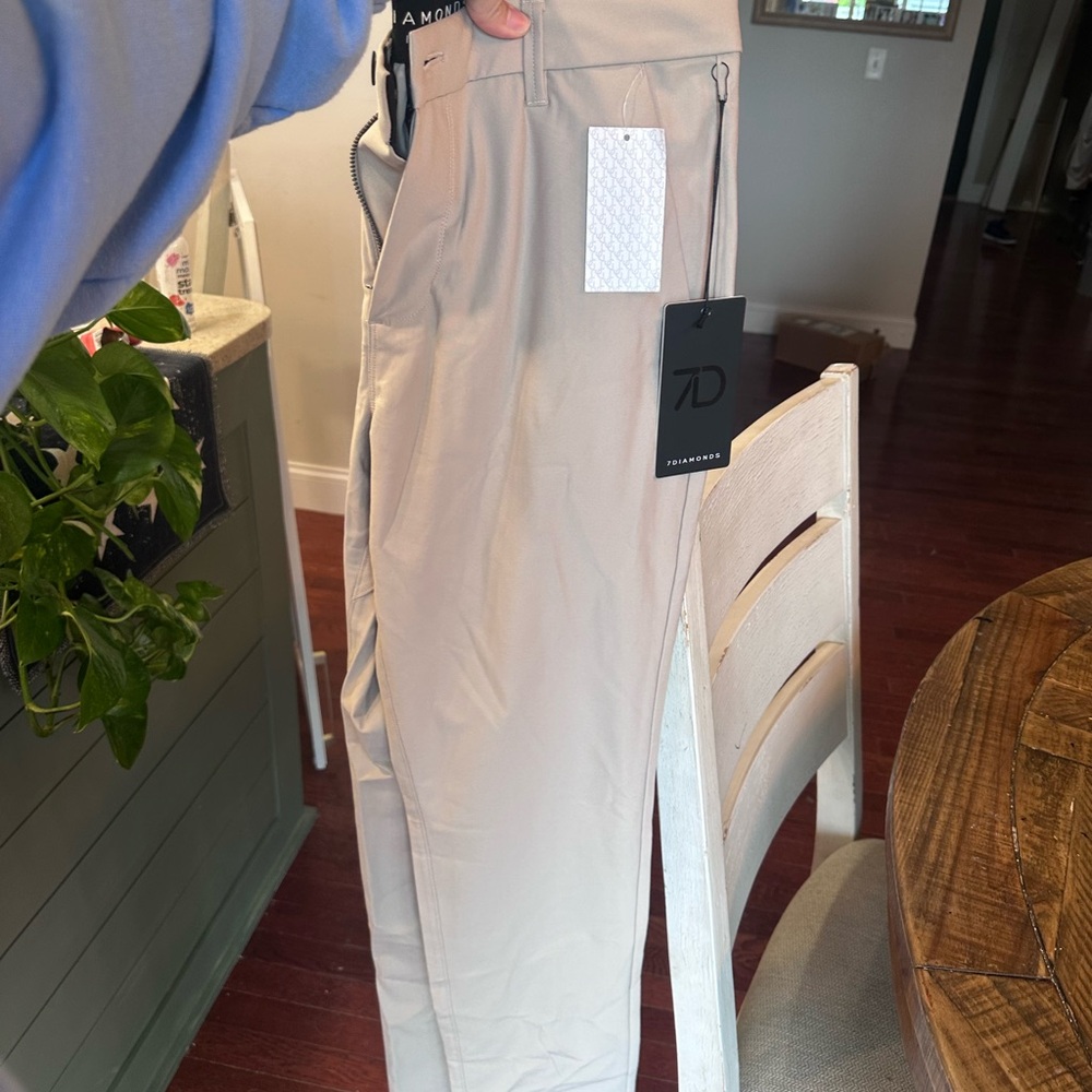 7 Diamonds Tan Chinos Versatile and Stylish